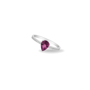 Anillo Zirconia Morada