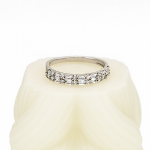 Anillo Zirconia Blancas
