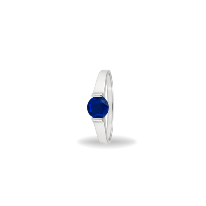 Anillo Zirconia Azul