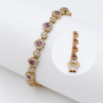 Pulsera Eslabón de Corazón